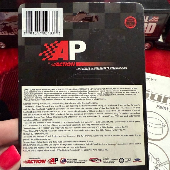 Vintage NASCAR Jeff Gordon #24 Lot Semi Truck, New Race Car, Dream Catcher - Picture 7 of 16